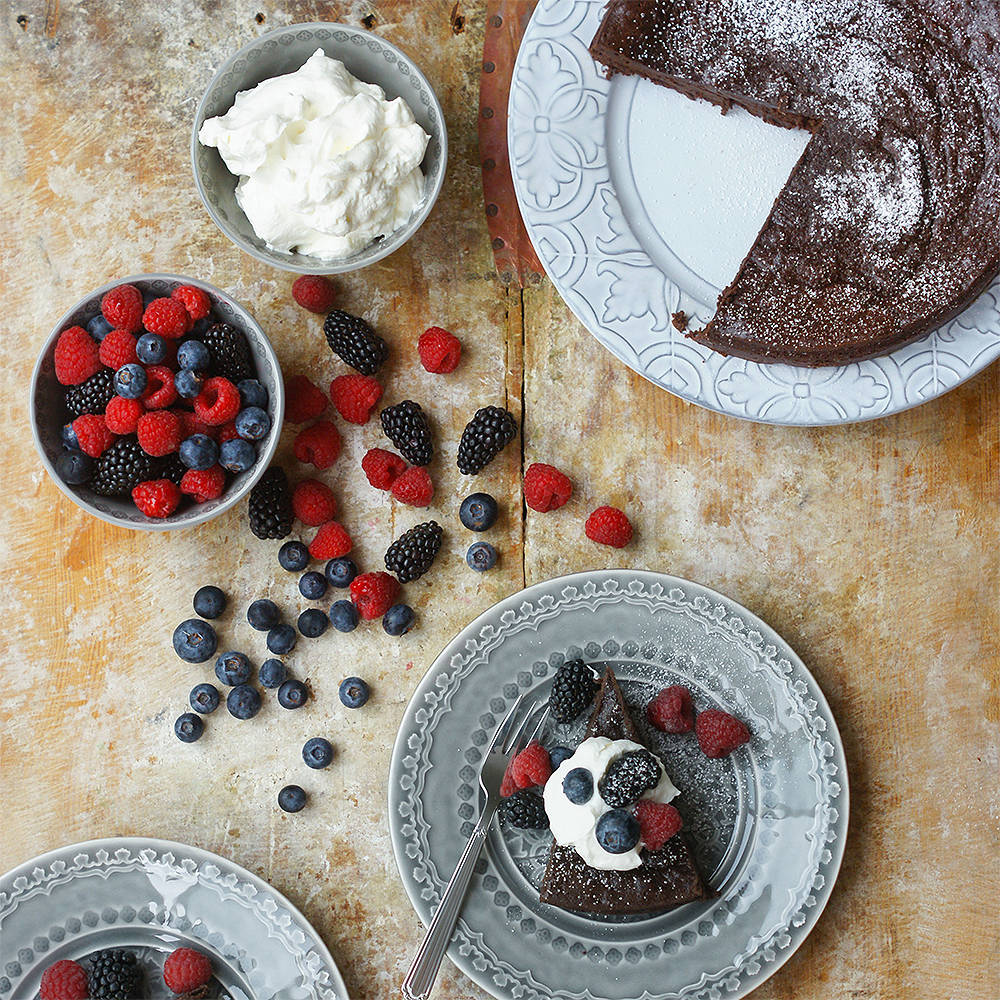 Rua Nova Tallrik flat 28 cm Antikvit