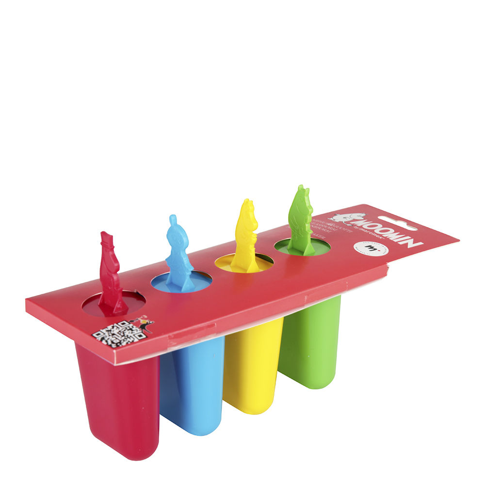 Mumin Läskis Glassformar 4 formar