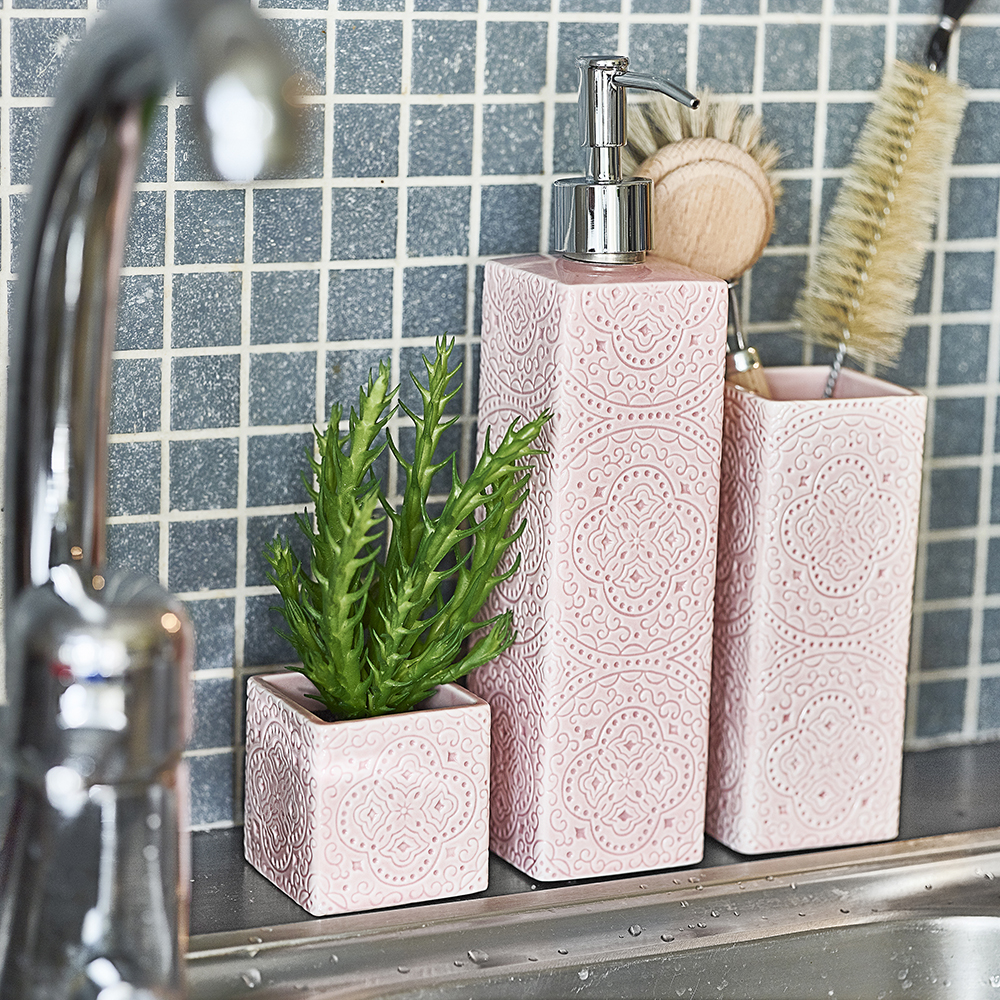 Kub Orient Diskborsthållare 15 cm Rosé