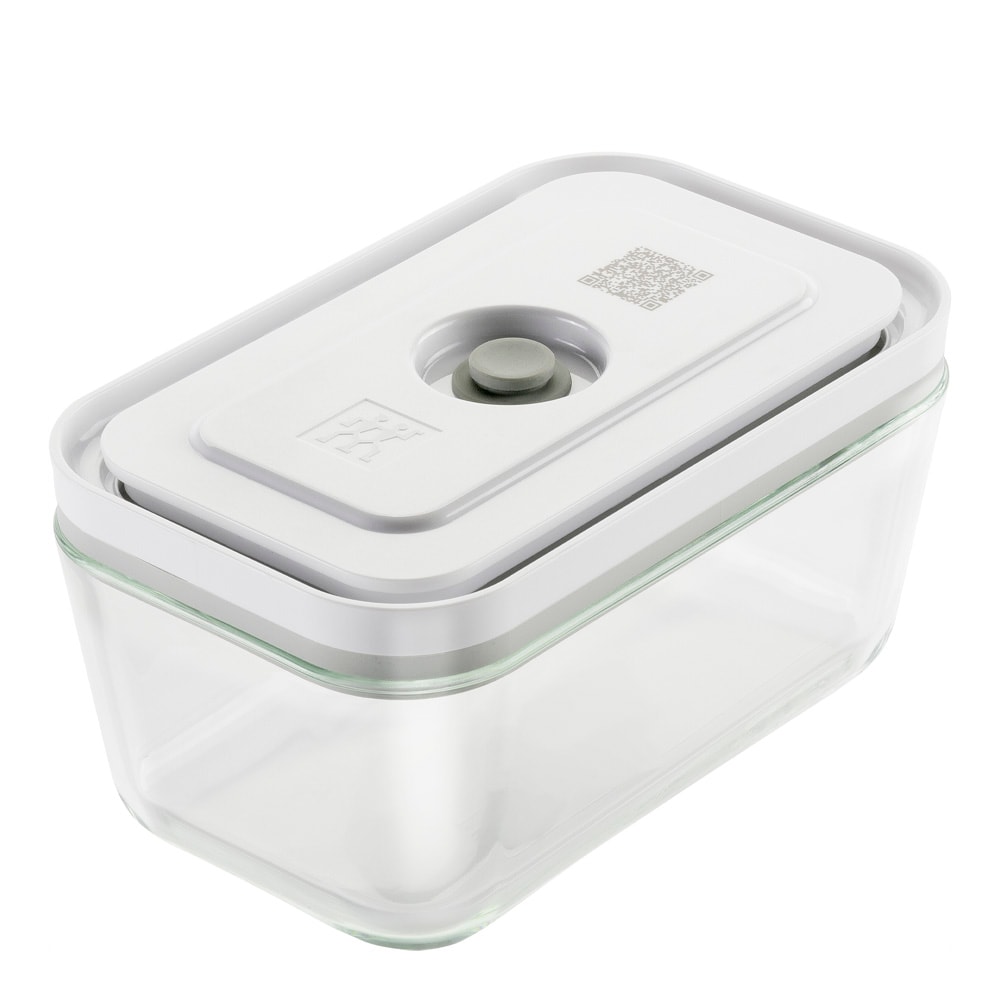 Vakuumbox Borosilikatglas Rektangulär M 0,9 l