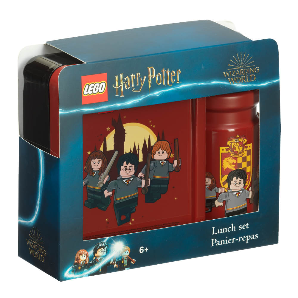 Lunchbox set Harry Potter Gryffindor Röd