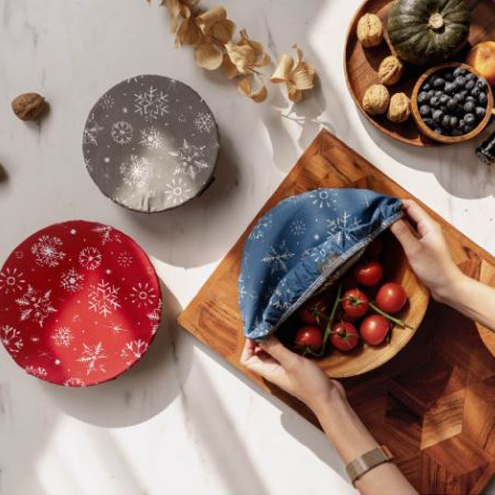 Överdrag Skål 3-pack Vinterprint