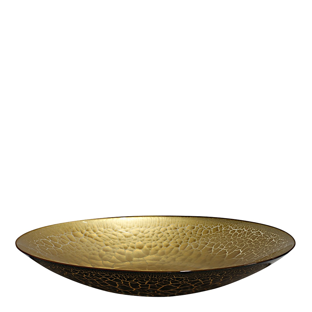 Croco Fat 39 cm Svart/Guld