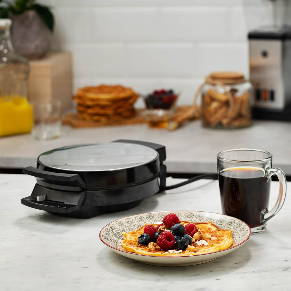 Prestige Våffeljärn Deluxe Single Stål