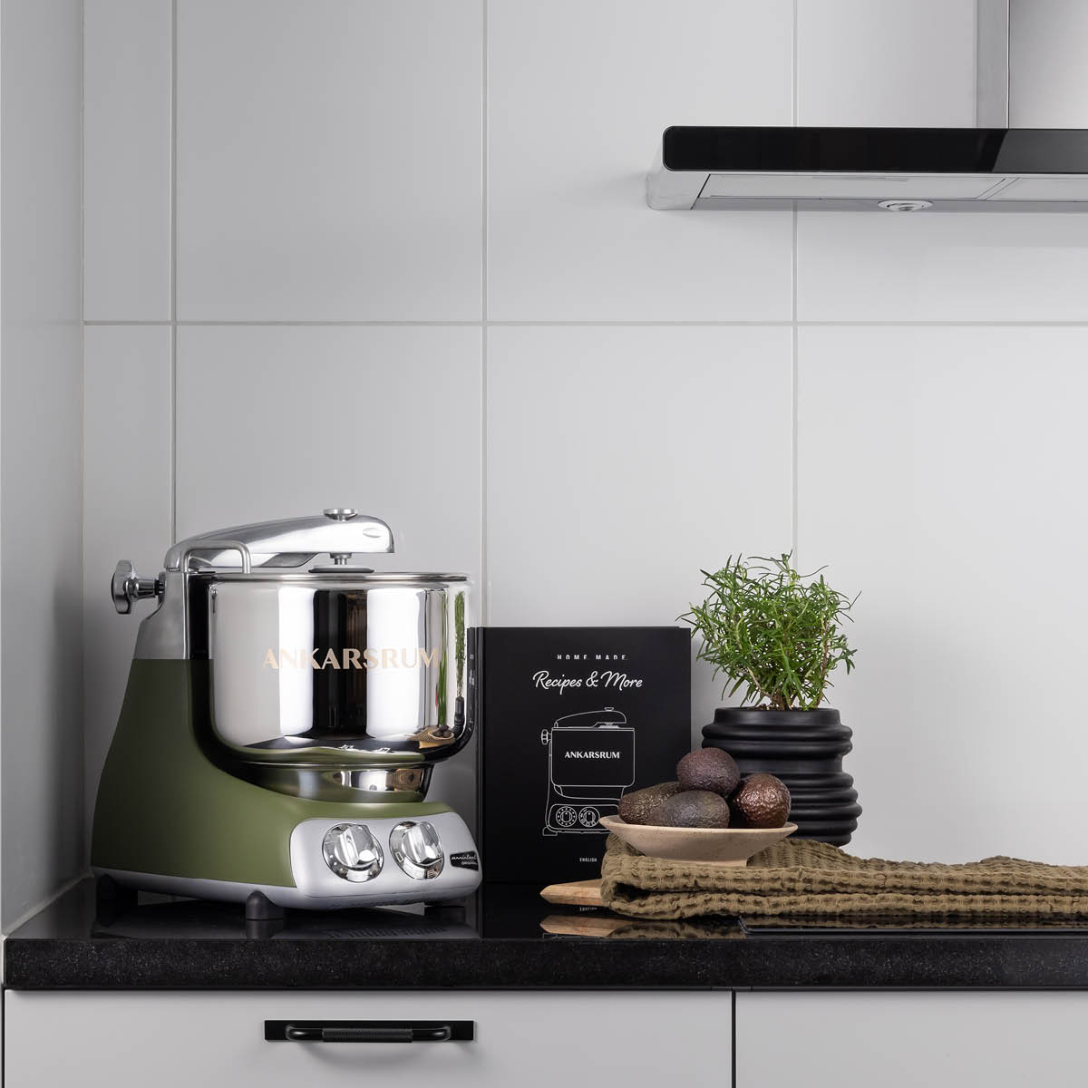 Ankarsrum Assistent Original Köksmaskin Olivgrön