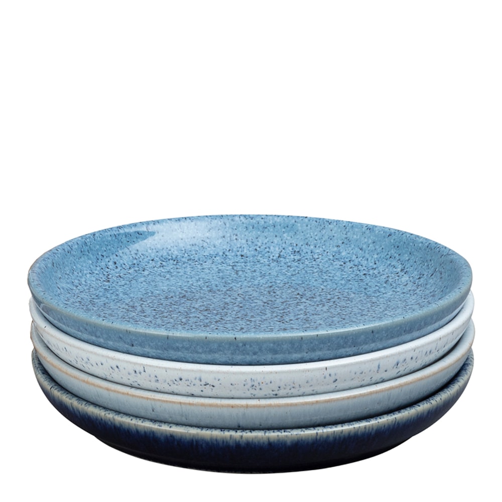 Studio Tallrik 17 cm 4-pack Blå