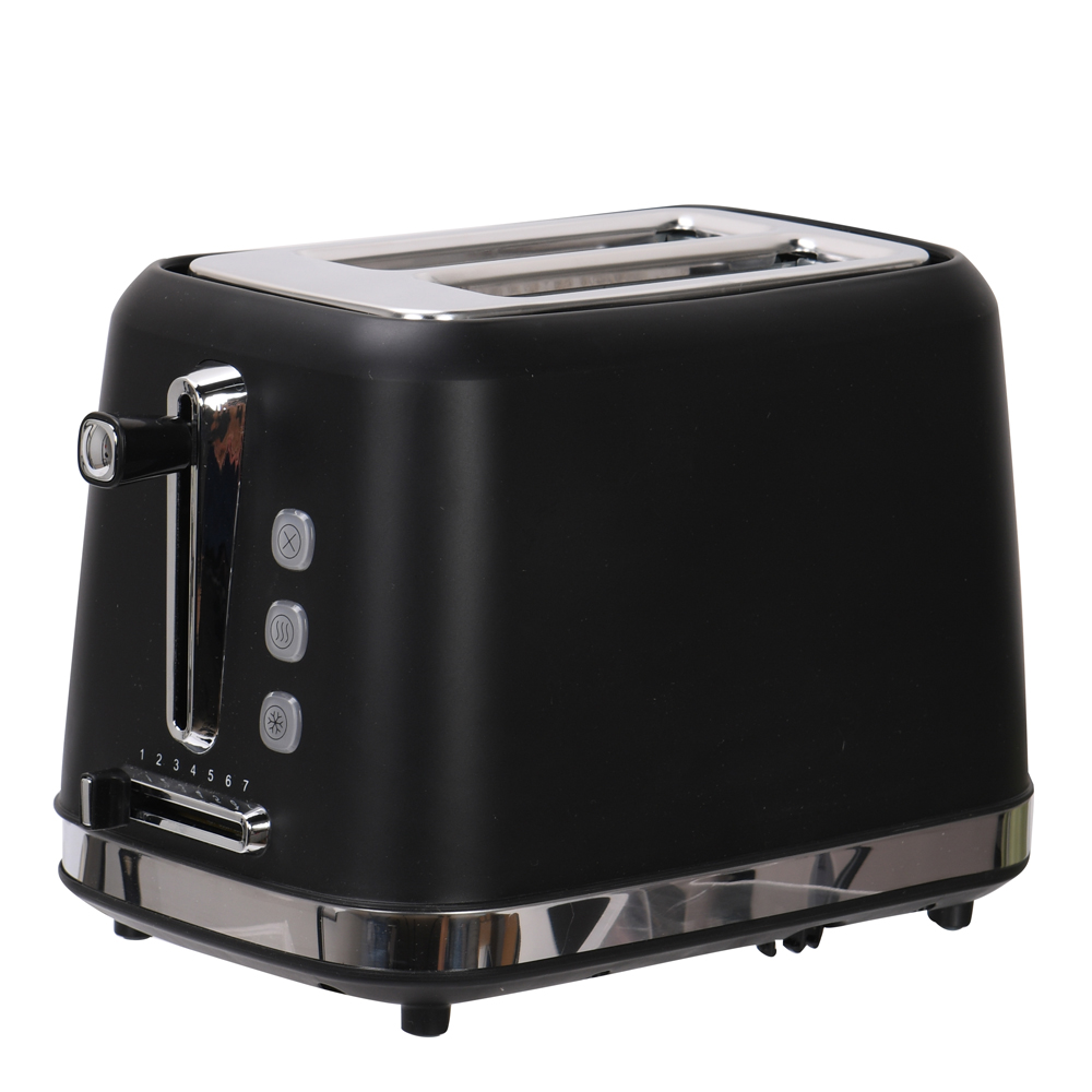 Ultimate Brödrost 2 skivor 25x19,5 cm Svart