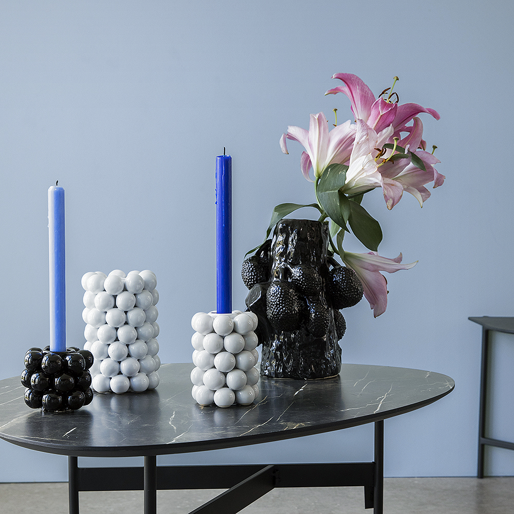 Globe Ljusstake 9,5 cm Vit