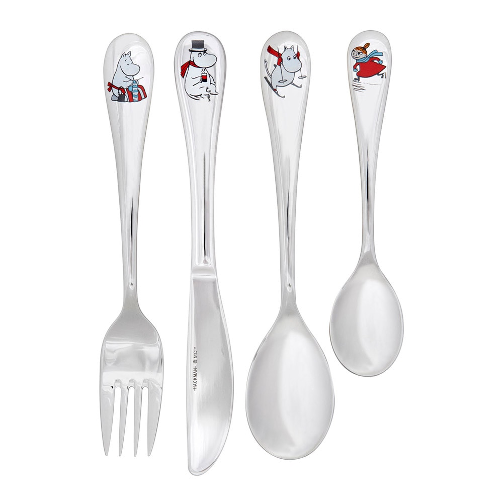 Mumin Bestickset 4 delar Vinter