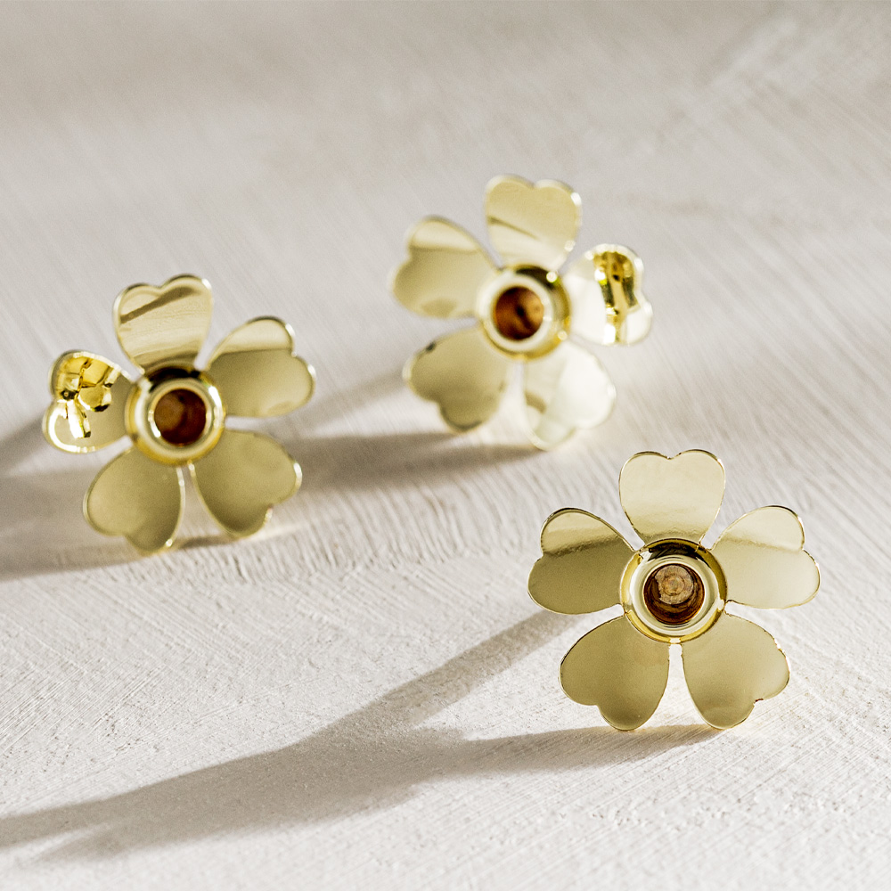 Me To You Tårtljushållare 3-pack Guld