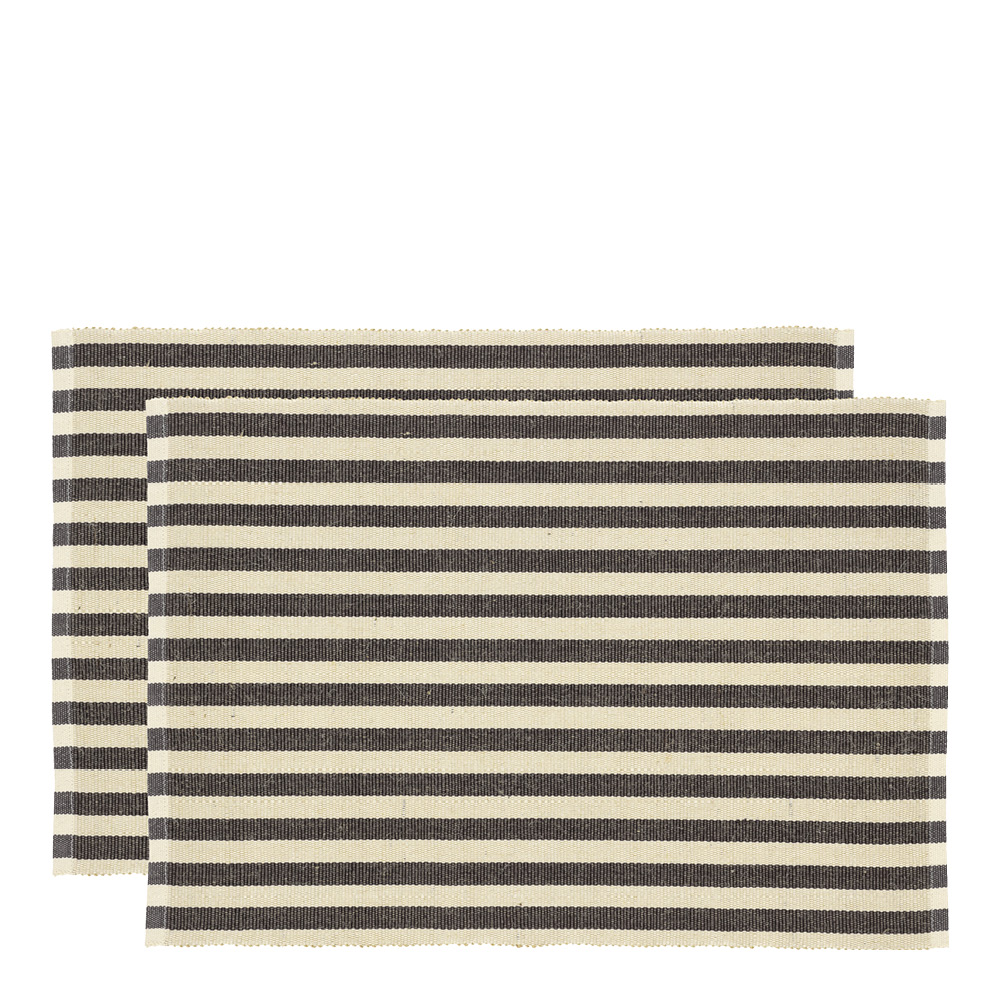 Statement Stripe Bordstablett 33x48 2-pack Ash