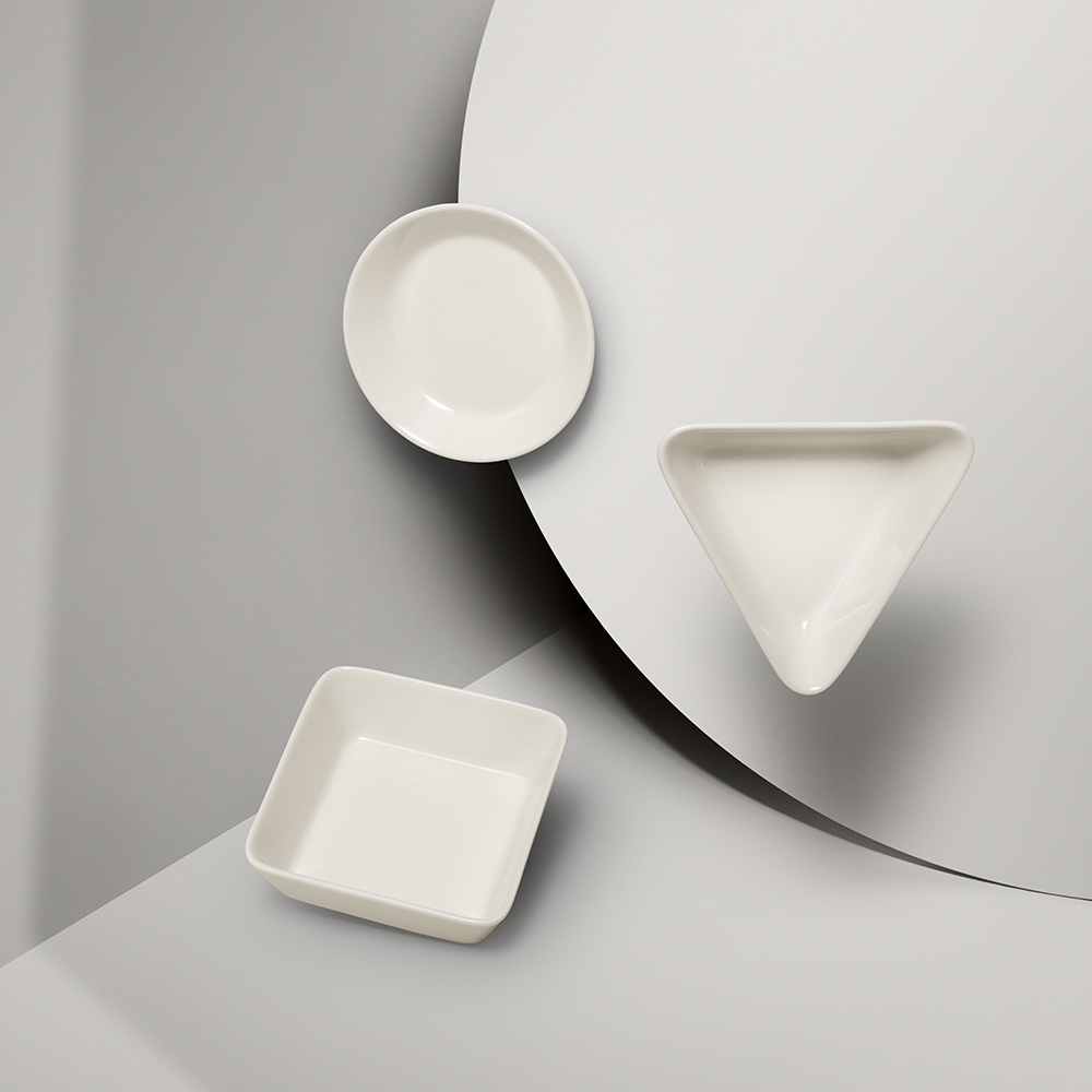 Teema Mini Serveringsset 3 delar Vit