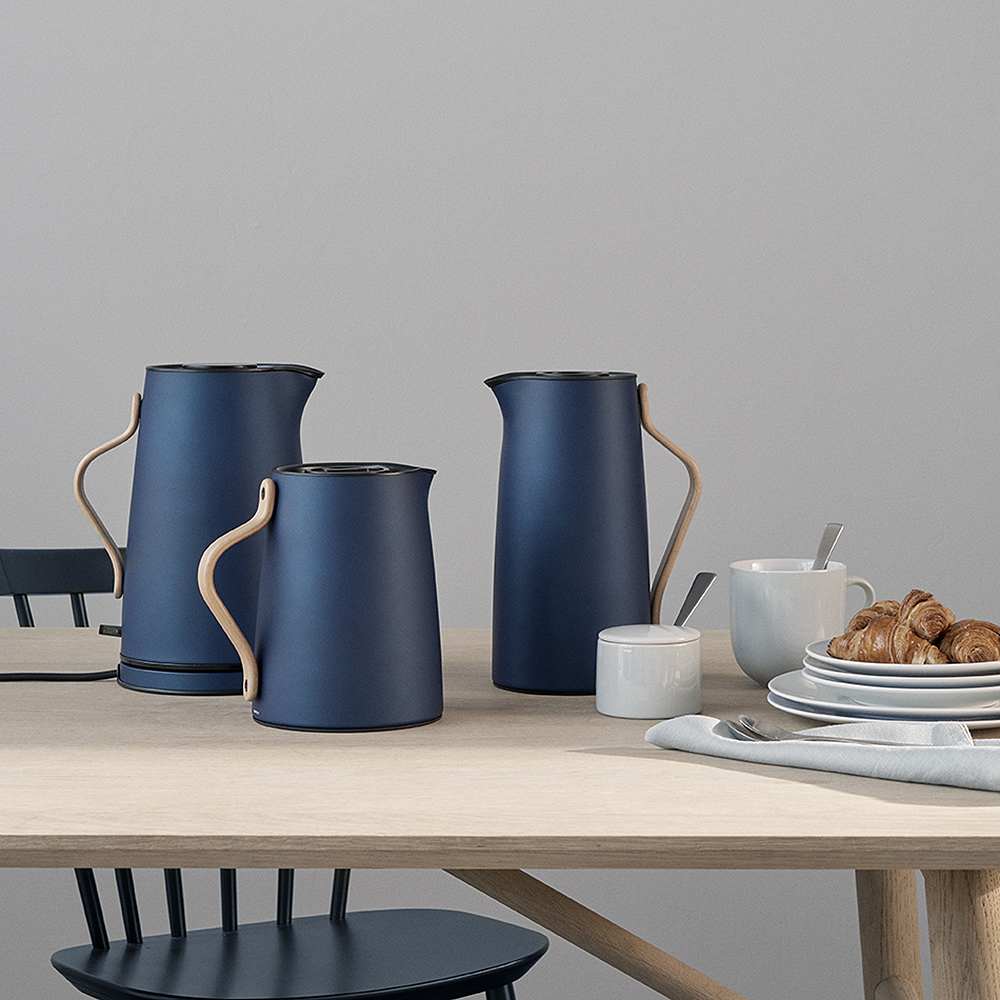 Danish Modern Emma Termoskanna Te 1 L Mörkblå