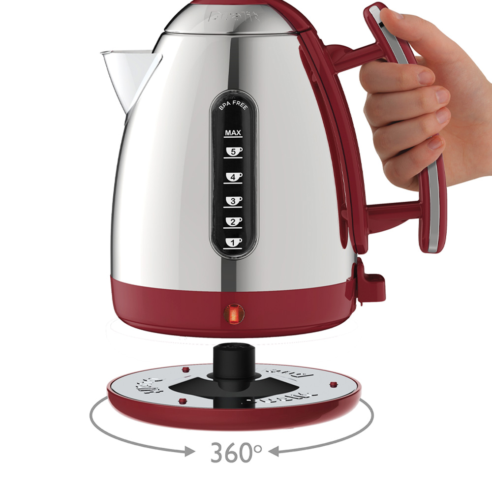 Lite Vattenkokare 1,5 L Röd/Rostfri