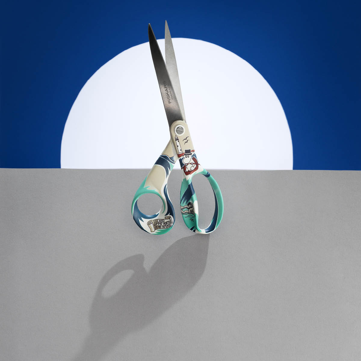 Mumin Universalsax 21 cm Muminpappa Blå