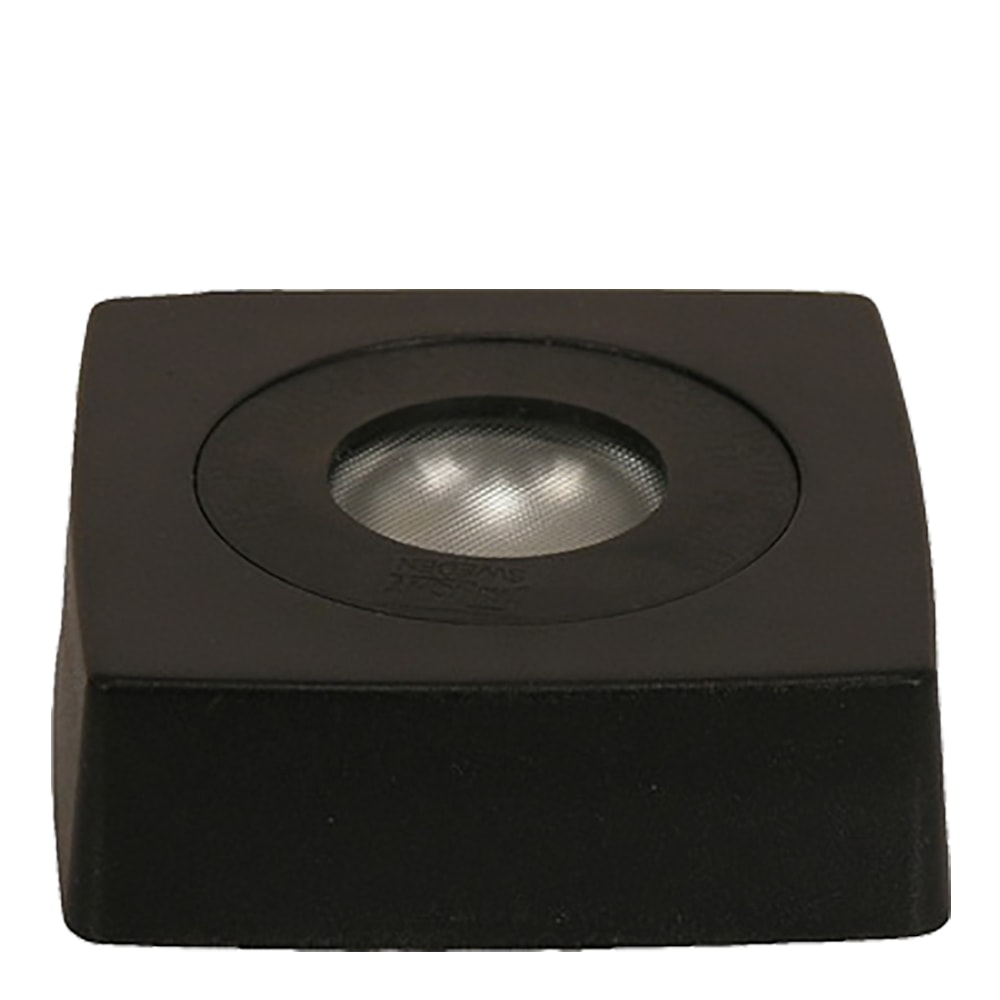 Ljusbox LED 9x9 cm Svart