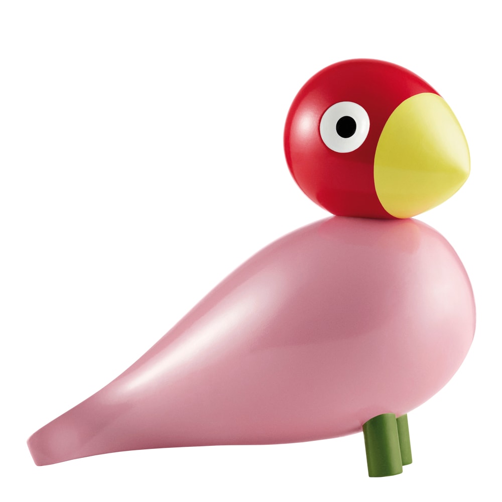 Sångfågel 15,1 cm Rosa/Röd