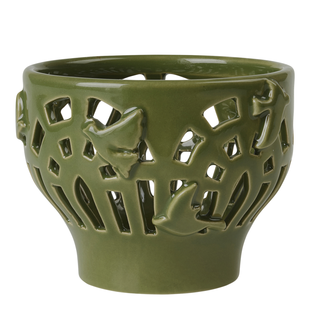 Orangery Ljuslykta 9,5 cm Green Garden