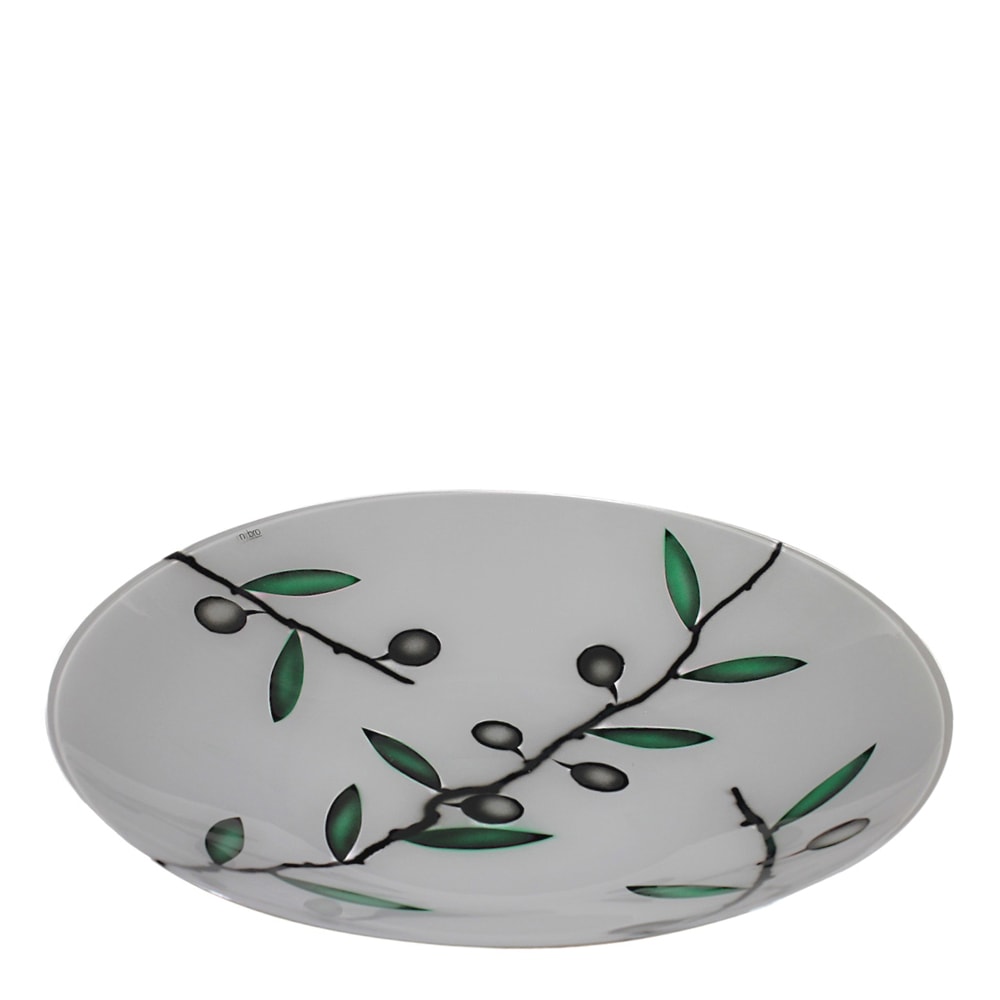 Olivia Fat 30 cm Grå