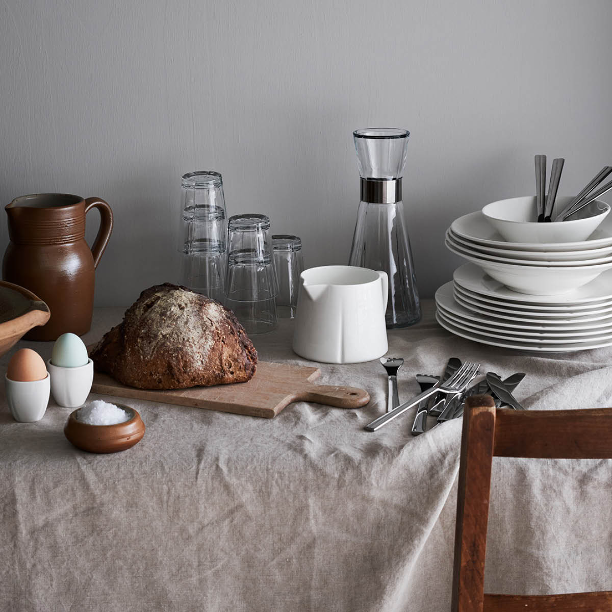 Grand Cru Äggkopp 5,5 cm 2-pack Vit