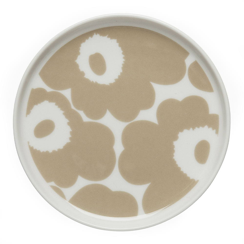 Unikko Tallrik 13,5 cm Beige/Vit