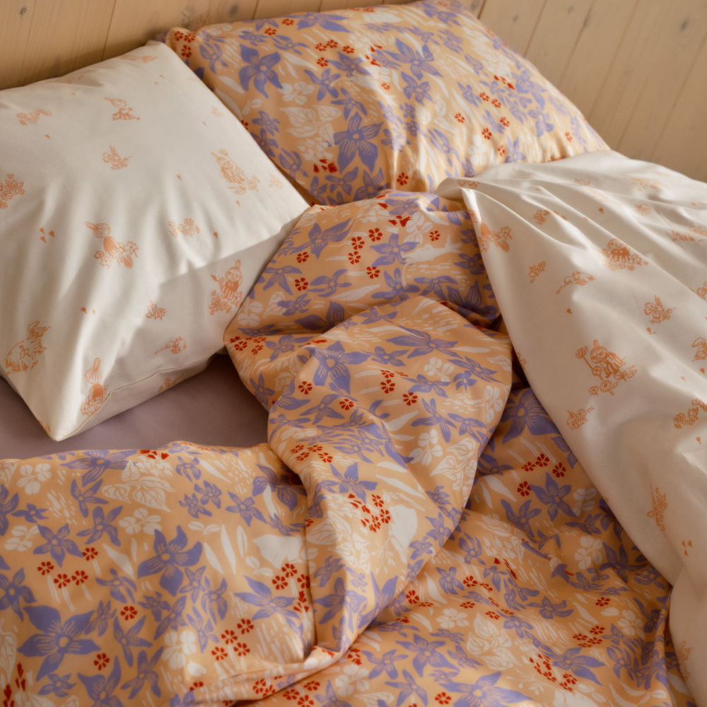 Mumin Bäddset 150x210 cm Lilja Beige