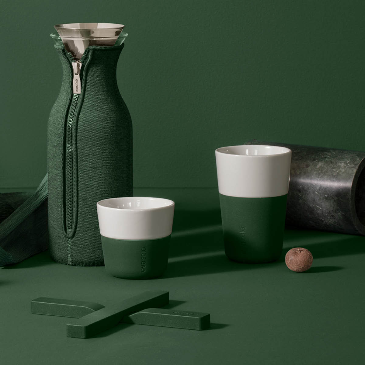 Magnetiska Grytunderlägg Emerald Green