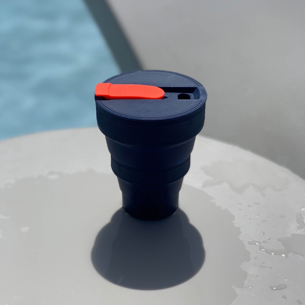 Collapsible Cup 35cl Indigo