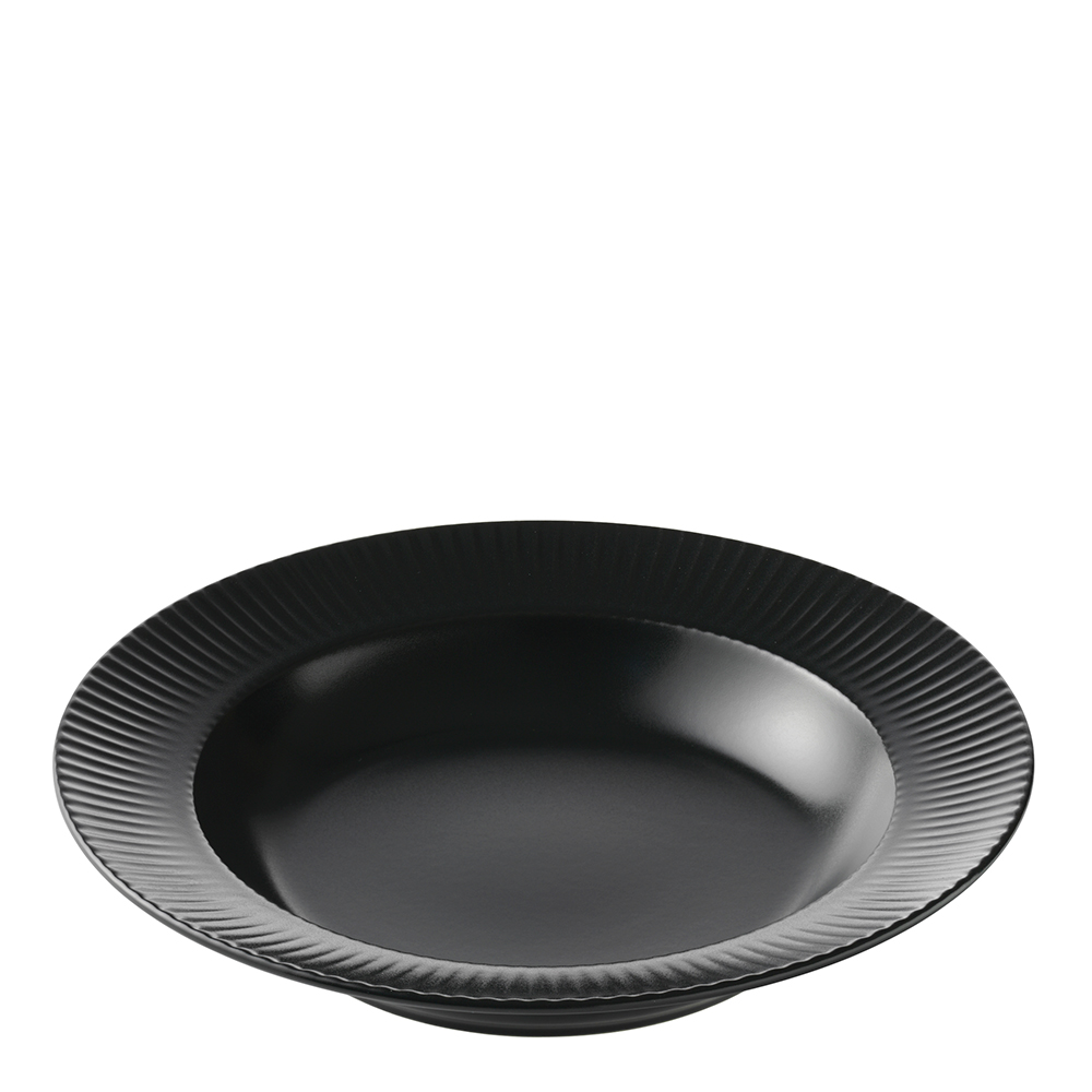 Groovy Sopptallrik 23 cm Svart