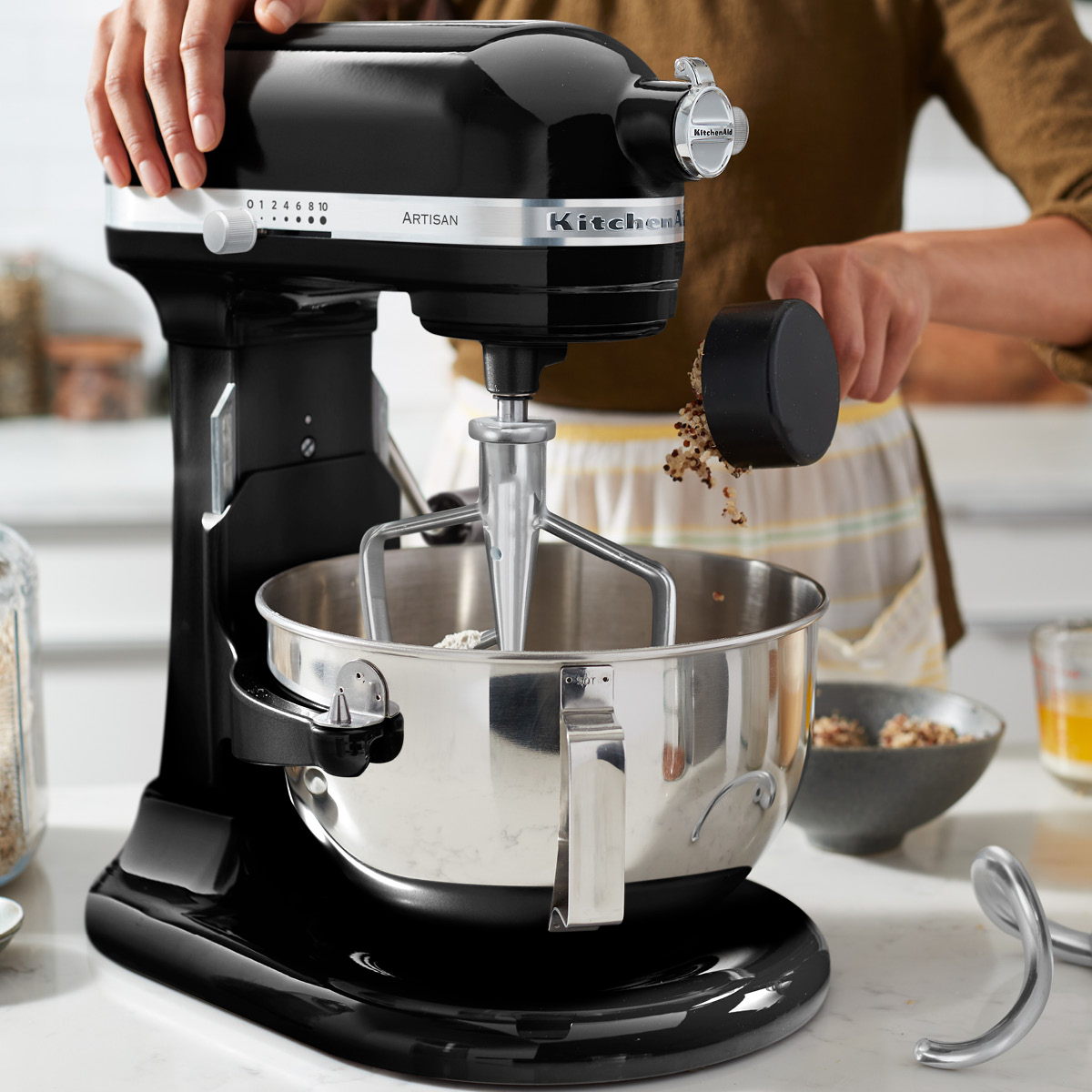 KitchenAid Artisan Köksmaskin 6,9 L Svart