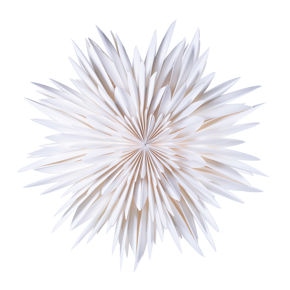 Maja Julstjärna 60cm Vit