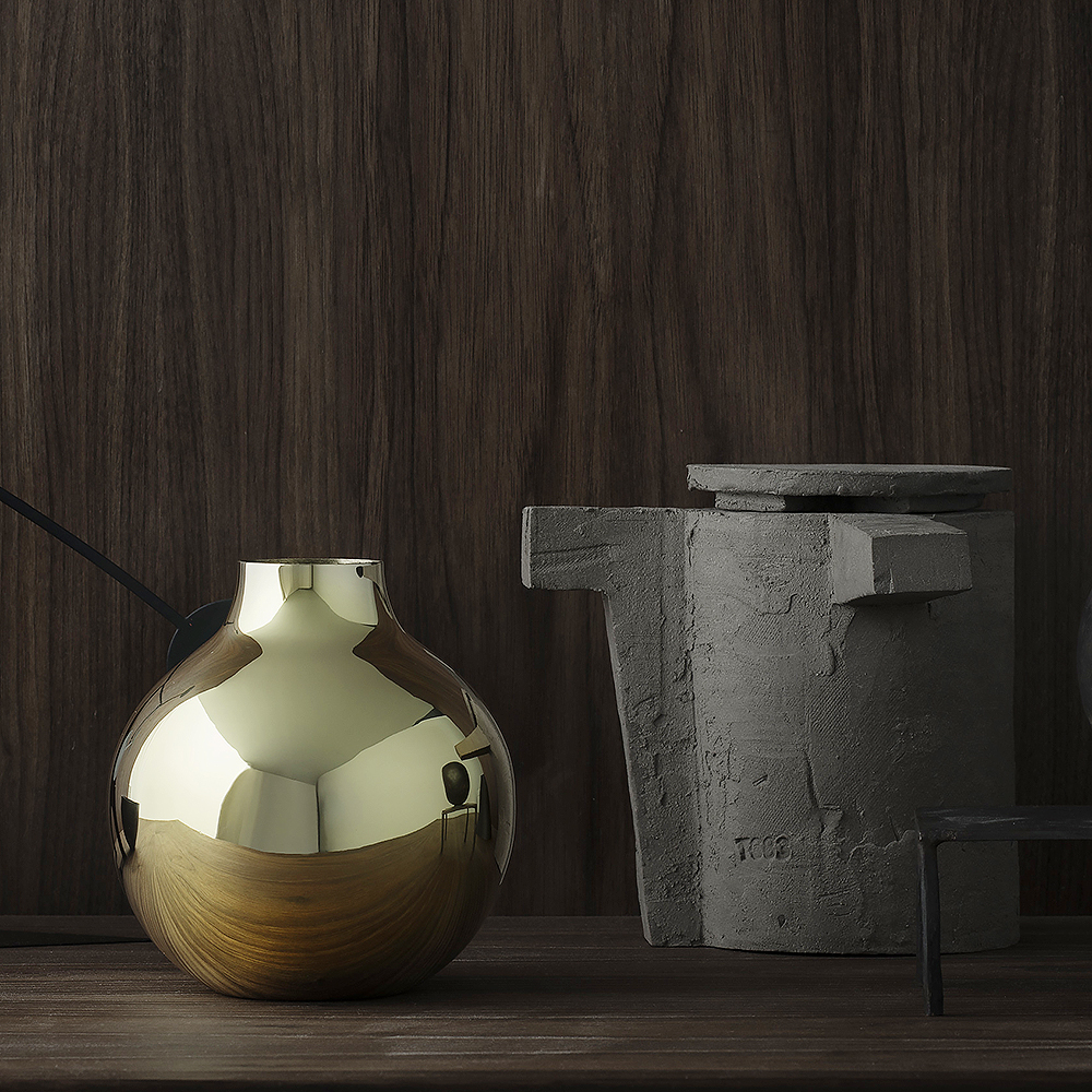 Boule Vas mini Mässing