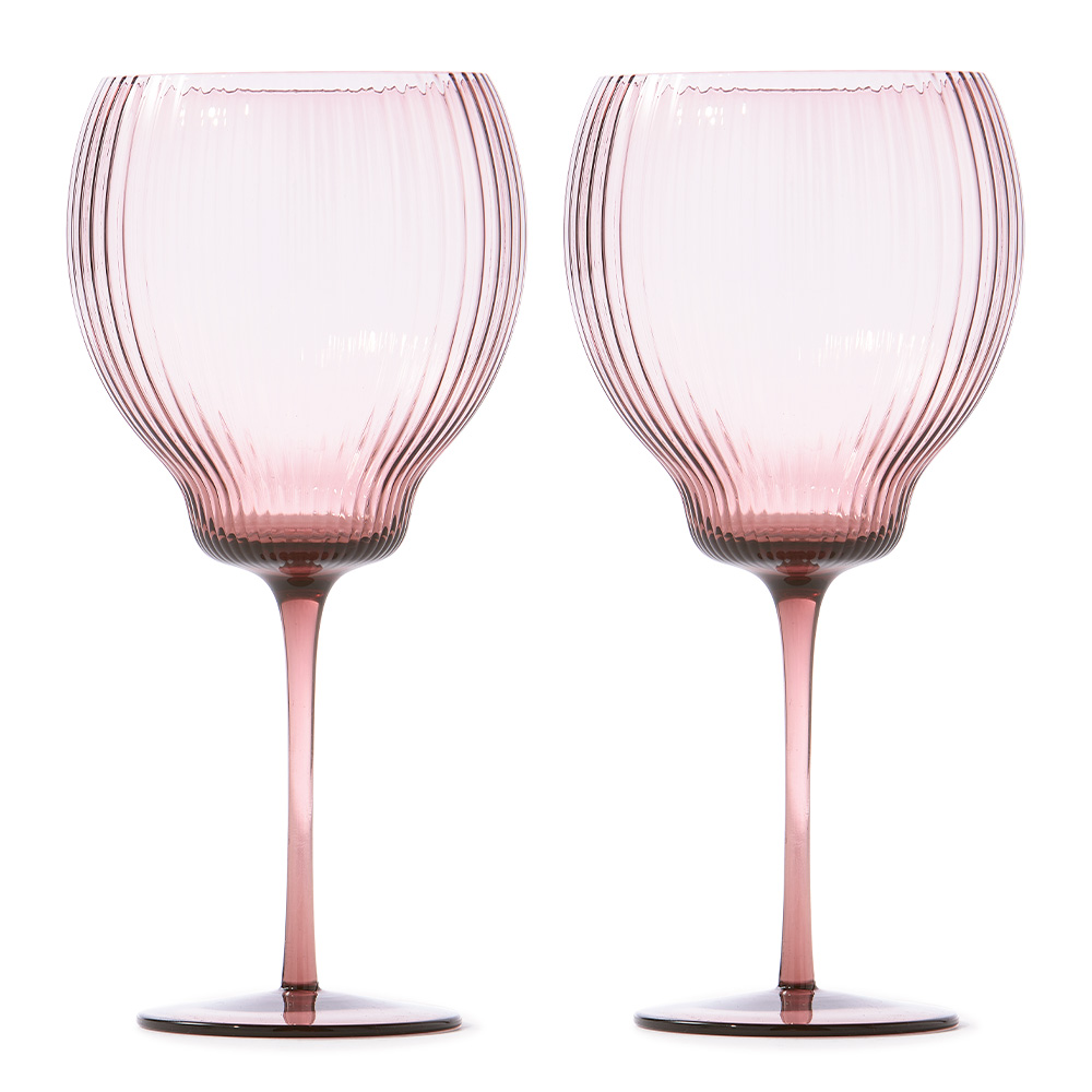 Pum Vinglas 24,5 cm 2-pack Lila