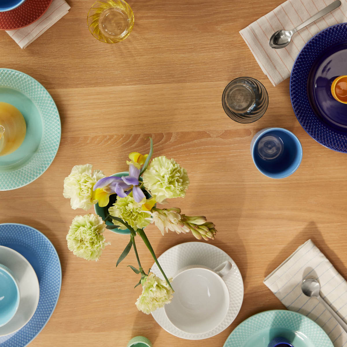 Rhombe Color Mugg 33 cl Blå