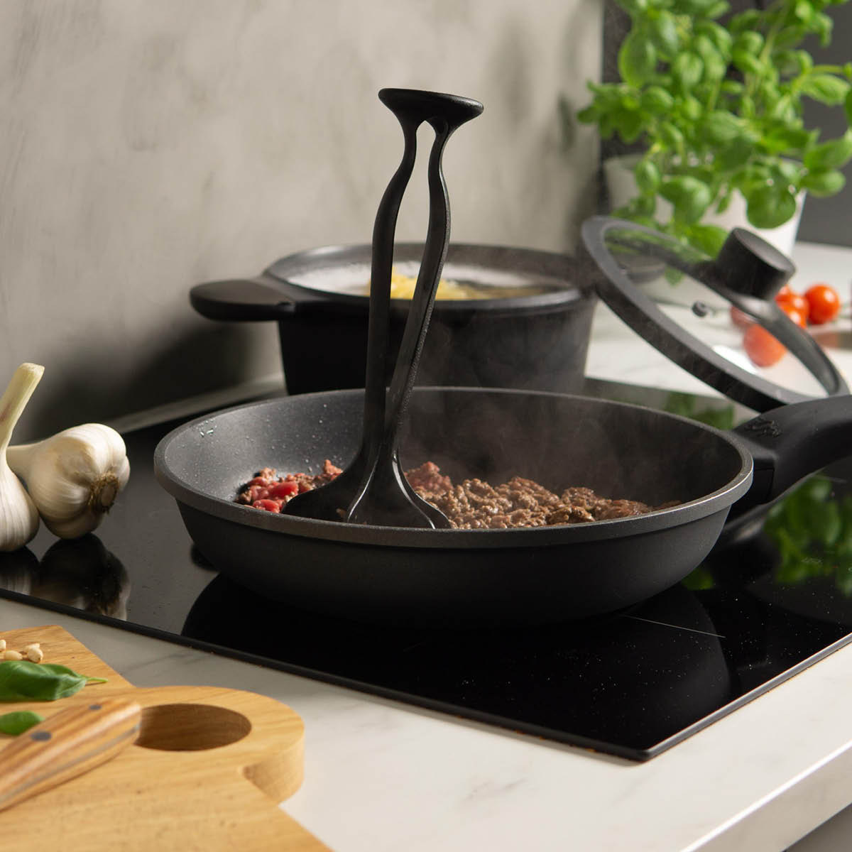 Hackit Köttfärshackare 22,5 cm Svart