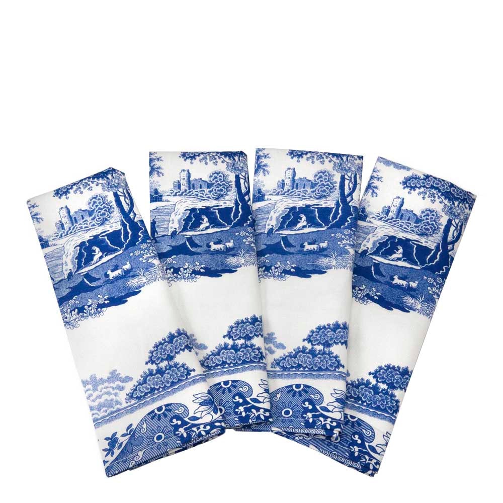 Blue Italian Servett 45x45 cm 4-pack