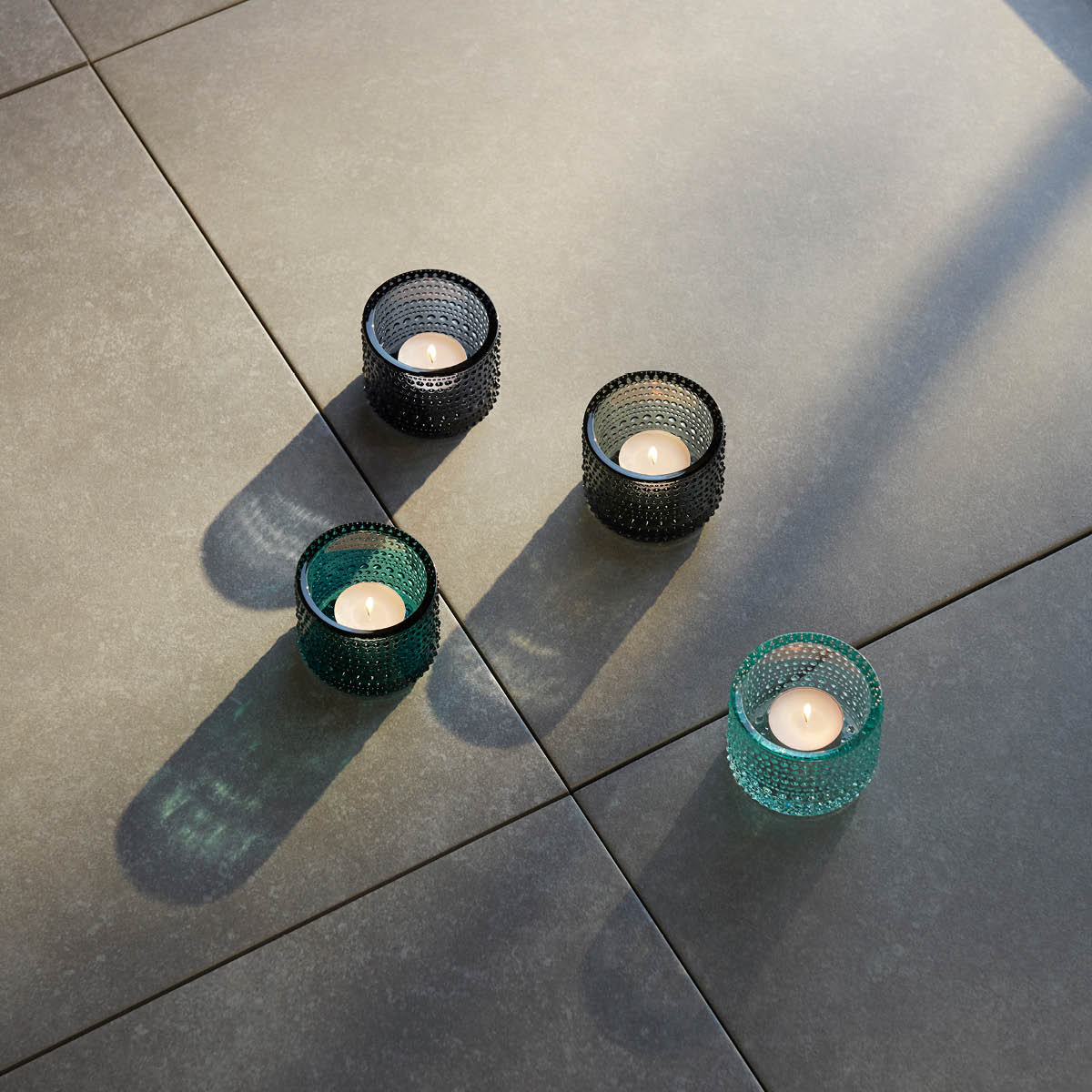 Kastehelmi Ljuslykta 6,4 cm Vattengrön