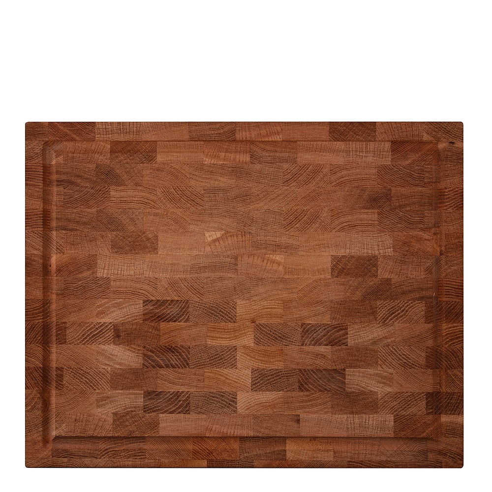 Signerat Skärbräda 46x36x4 cm Ek