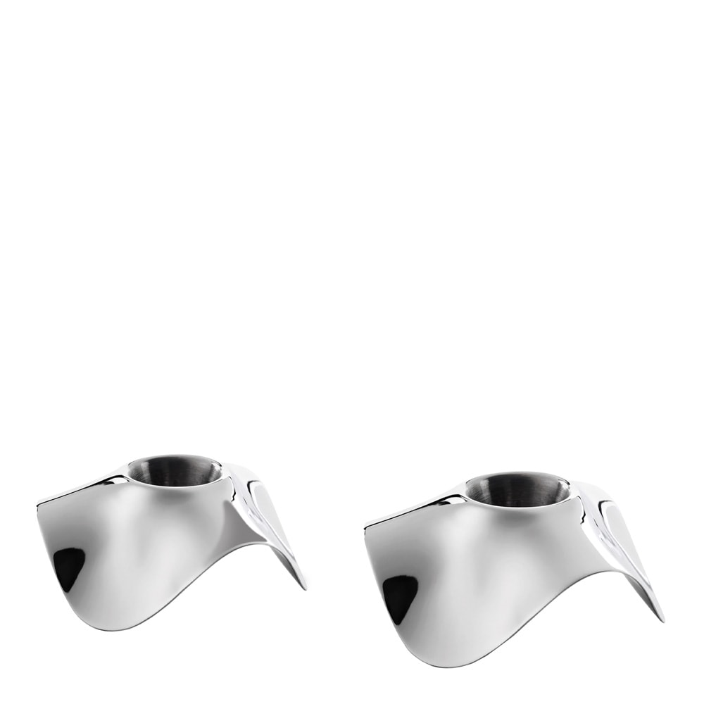 Drift Ljusstake 3,5 cm 2-pack Rostfritt stål