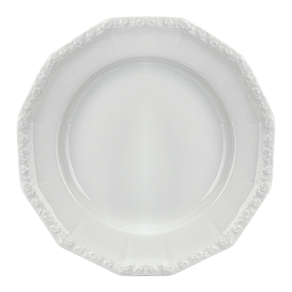 Maria Vit Tallrik Flat 17 cm