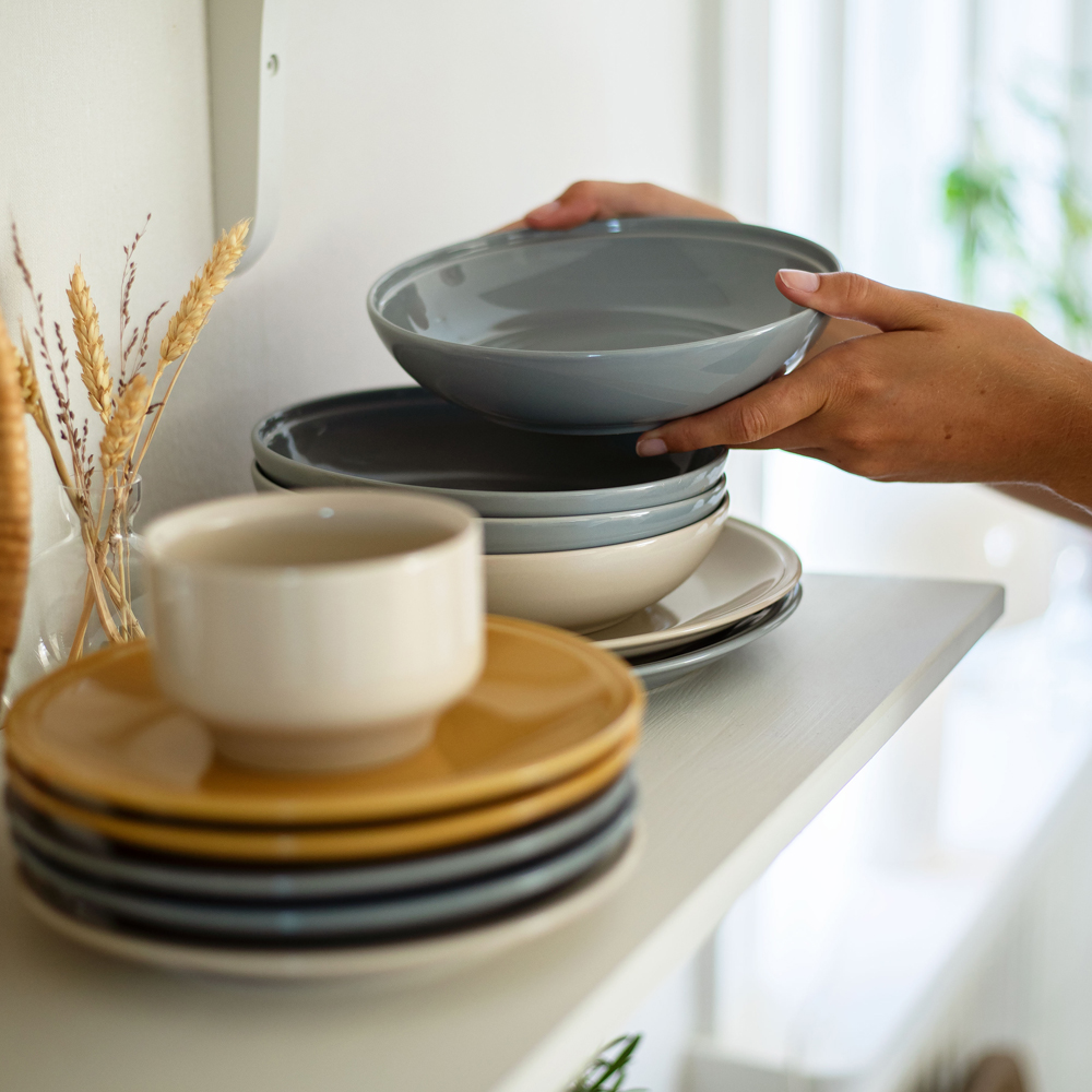 H&ouml;gan&auml;s Keramik Daga Assiett 19 cm Sand