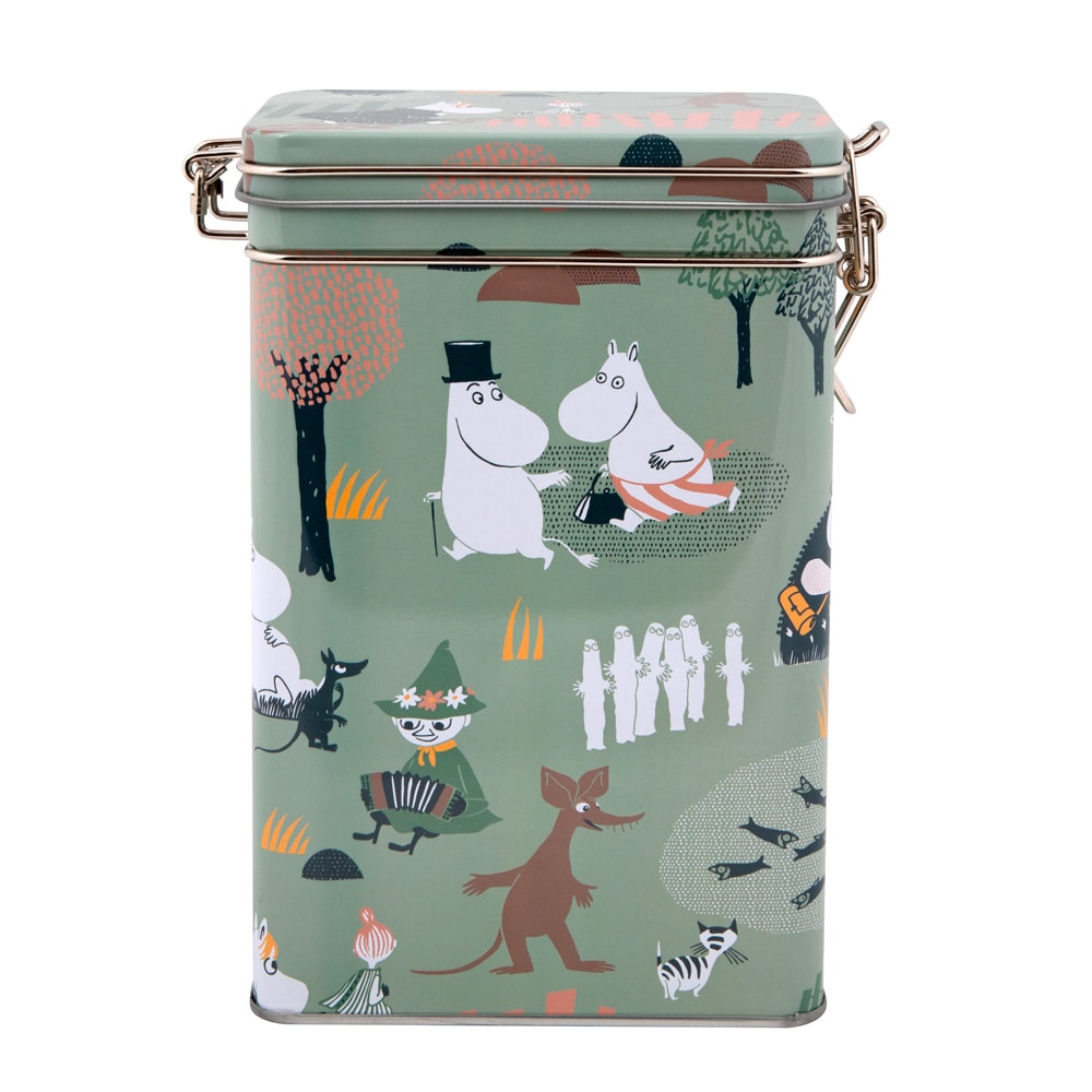 Moomin by Martinex Mumin Skogsutflykt Kaffeburk Grön