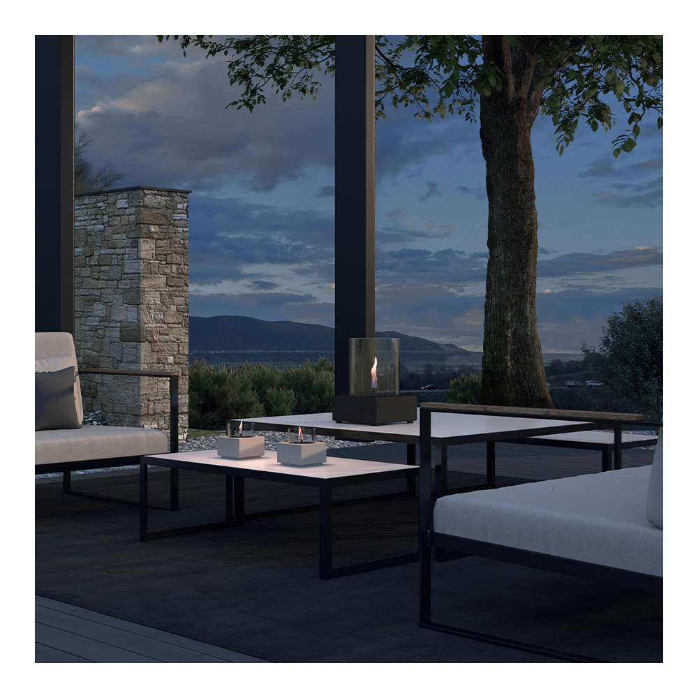 Jasmine Lykta 24 cm Svart