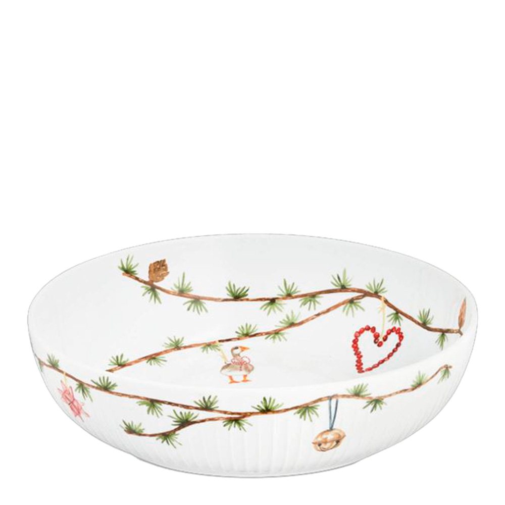 Hammersh?i Christmas Skål 30 cm Vit
