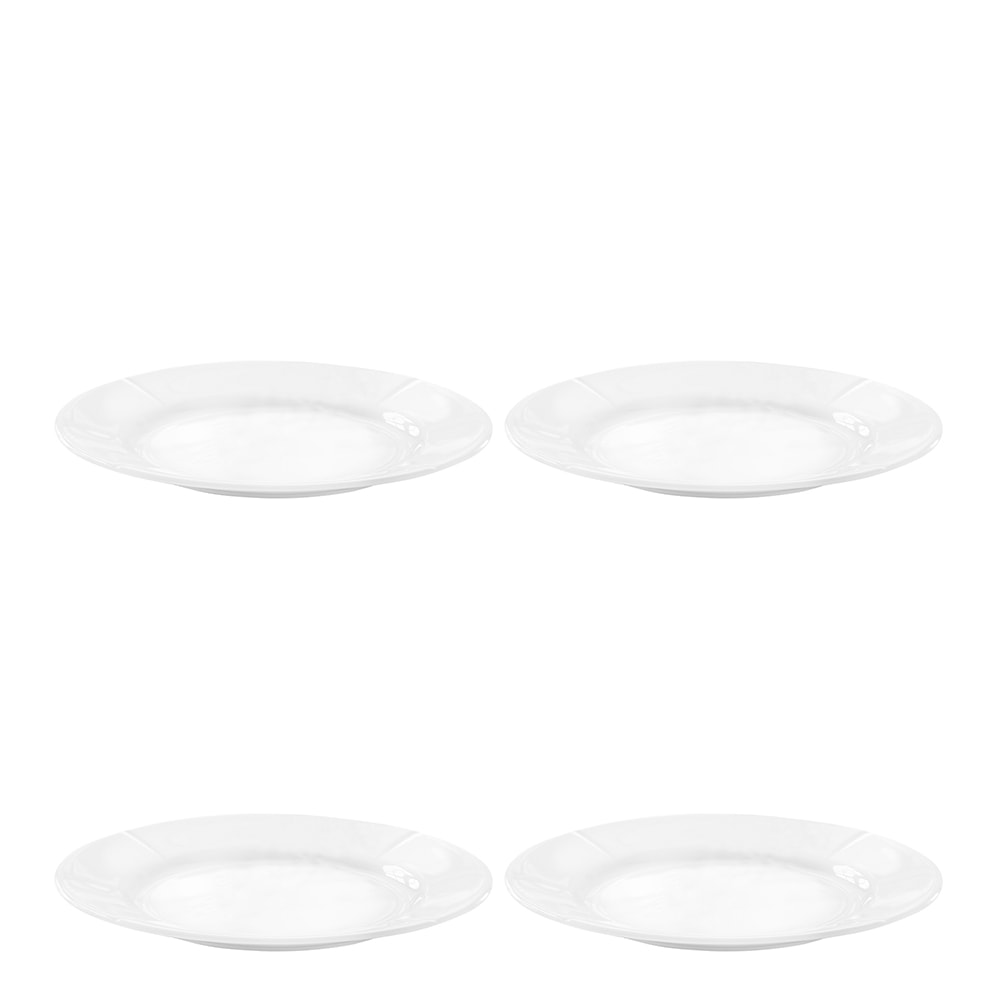 Grand Cru Tallrik 23 cm 4-pack Vit