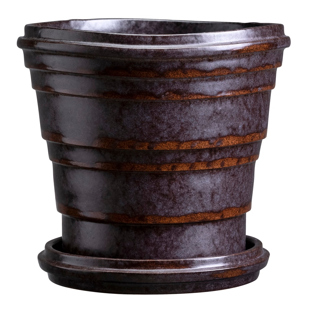 Saturn Kruka/Fat 16 cm Vintage Metallic