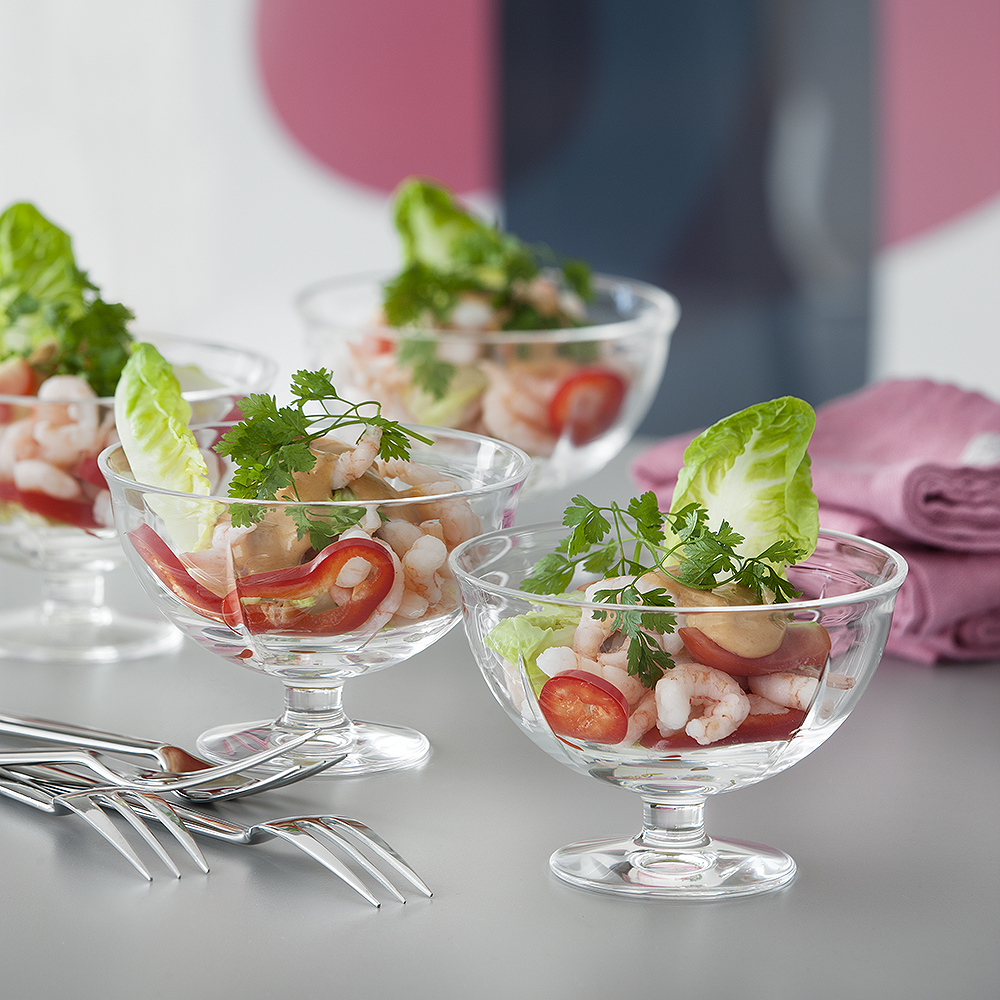 Grand Cru Soft Skål/fot 4-pack glas