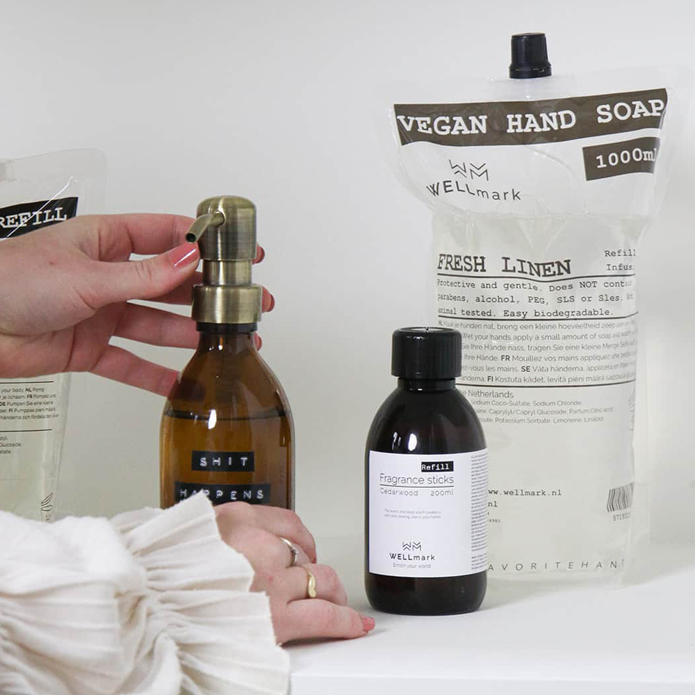 Refill handtvål 1 L Fresh linen