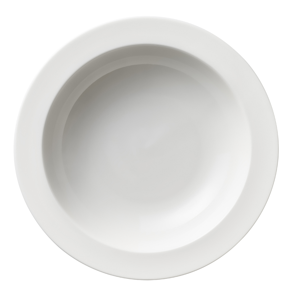 24h Tallrik djup 22 cm Vit