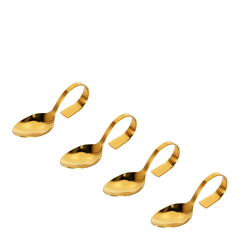 Golden Rose Gourmetsked 4 delar Guld